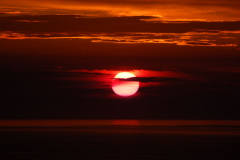 Sonnenuntergang am Leuchtturm