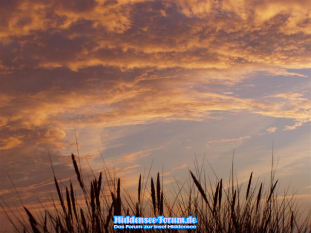 Auch ein Sonnenuntergang