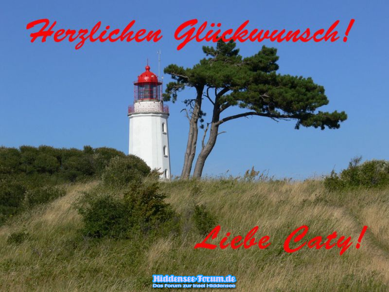 Herzlichen Glückwunsch an Caty!