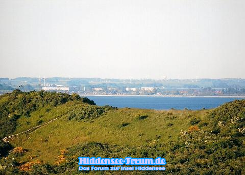 von der Insel rüber, nach Rügen