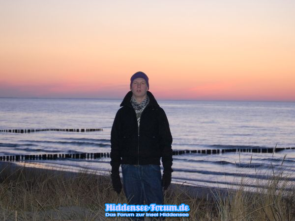 Robert Ott beim genießen der Natur