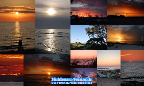 HIDDENSEE'ER SONNENUNTERGÄNGE