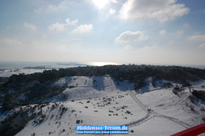 Inselblick im Winter