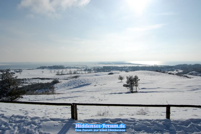 Inselblick im Winter