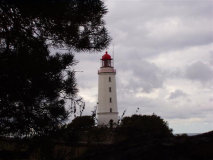 Leuchtturm mal ohne blauen Himmel