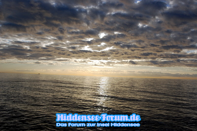 Sonnuntergang im März