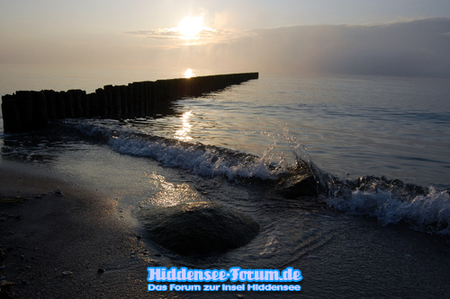 Sonnuntergang im März  Neuendorf