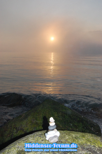 Sonnuntergang im März  Neuendorf