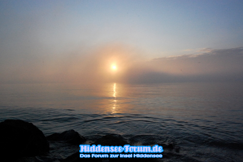 Sonnuntergang im März  Neuendorf