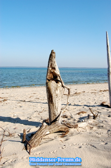 Am Strand beim Bessin