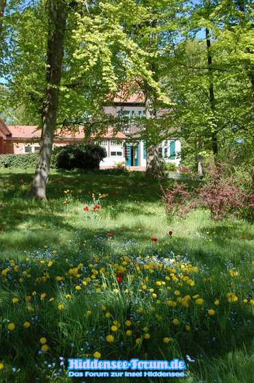 Gerhart-Hauptmann-Haus im Mai