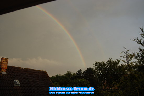 Regenbogen nach Gewitter