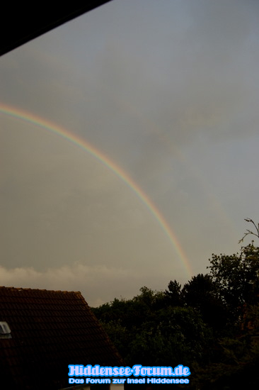 Regenbogen nach Gewitter