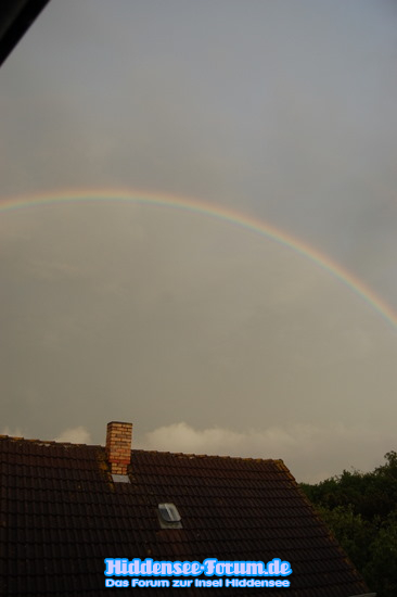Regenbogen nach Gewitter