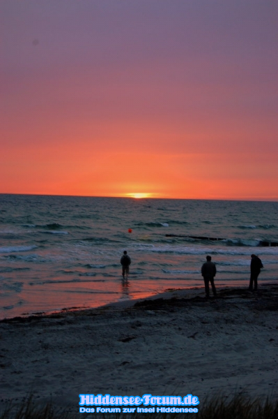 Sonnenuntergang in Vitte