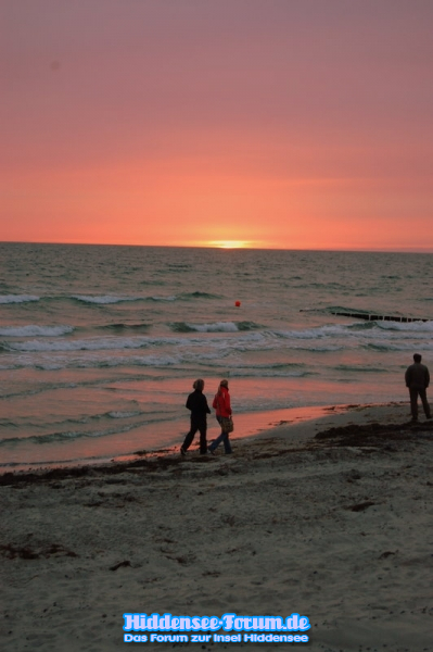 Sonnenuntergang in Vitte