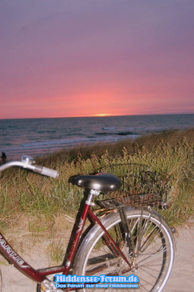 Sonnenuntergang in Vitte