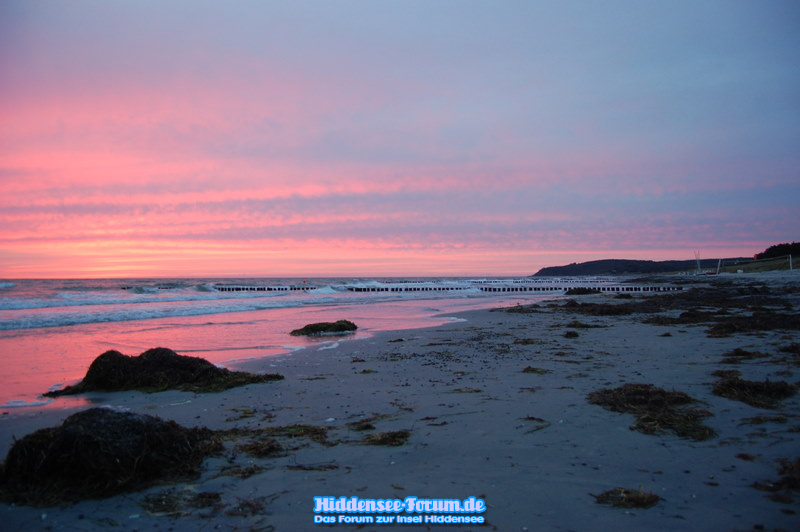 Sonnenuntergang in Vitte
