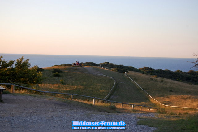 Blick hinterm Leuchtturm