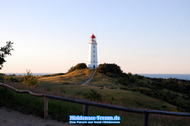 Leuchtturm Dornbusch 2009 Abends