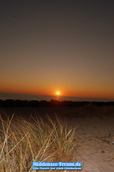 Sonnenuntergang in Kloster