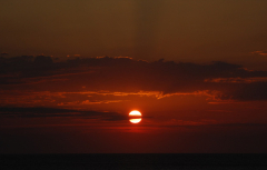 Ein seltenes Bild im Urlaub 2009