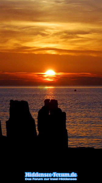 Sonnenuntergang im Süden der Insel (Neuendorf)