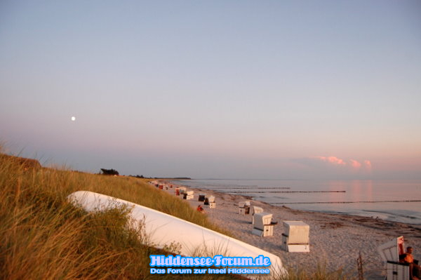 Strand zum abend