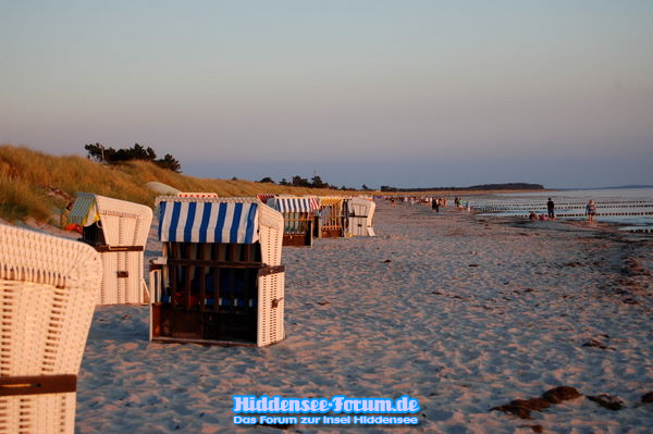 Strand zum abend