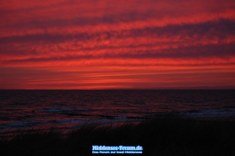 Abendstimmung am Meer...