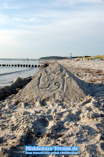 Strandburg am Strand