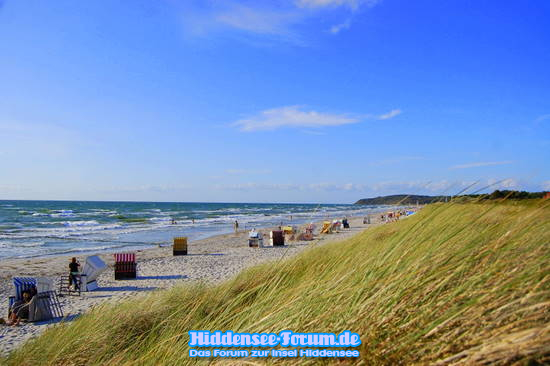 Strand im August