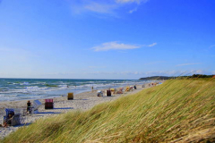 Strand im August