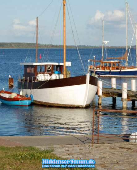 Fischerboot in Vitte
