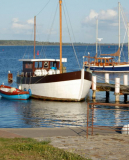 Fischerboot in Vitte