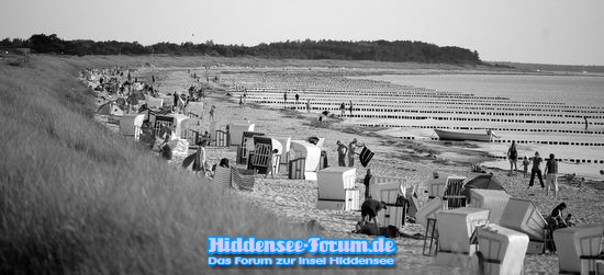 Hochsaison am Strand 2009