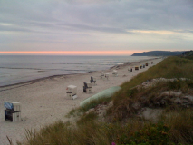 Strand am Abend