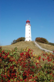 Leuchtturm im Herbst