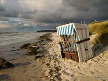 Strand im Oktober 2009