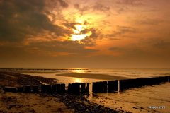 Strand am Abend 2 November 2009