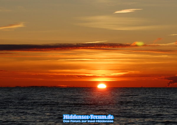 Sonnenuntergang am 2 Dezember