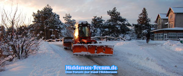 Winterdienst in Vitte