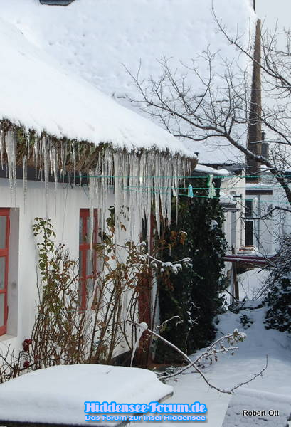 Eisbildung auf Hiddensee