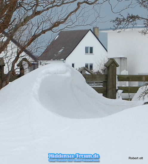 Achtung Schneewelle in ANMARSCH