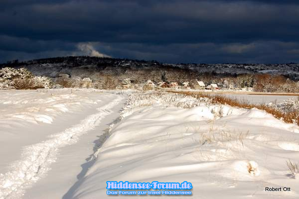 Inseleinsamkeit im Winter