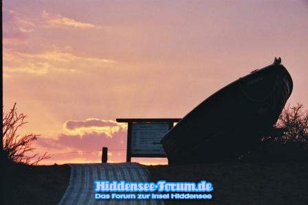 Sonnenuntergang vor Kloster (1 - 3)