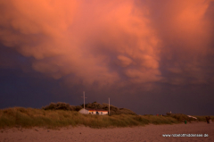 Nach Gewitter  extremer Himmel