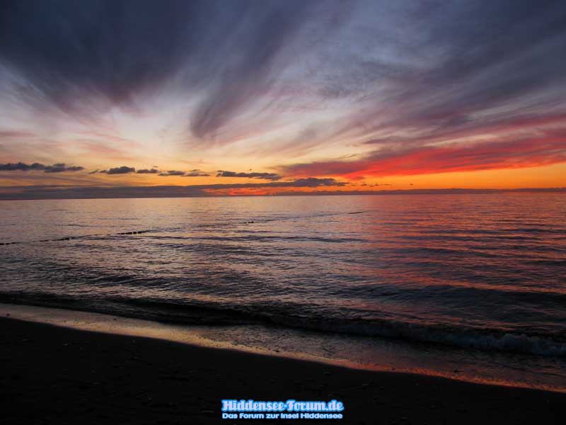 Sonnenuntergang im November
