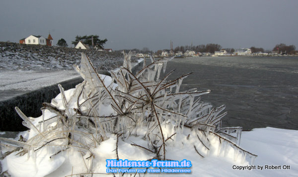 Eislandschaft Hiddensee