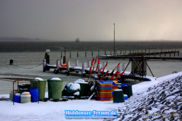 Eislandschaft Hiddensee